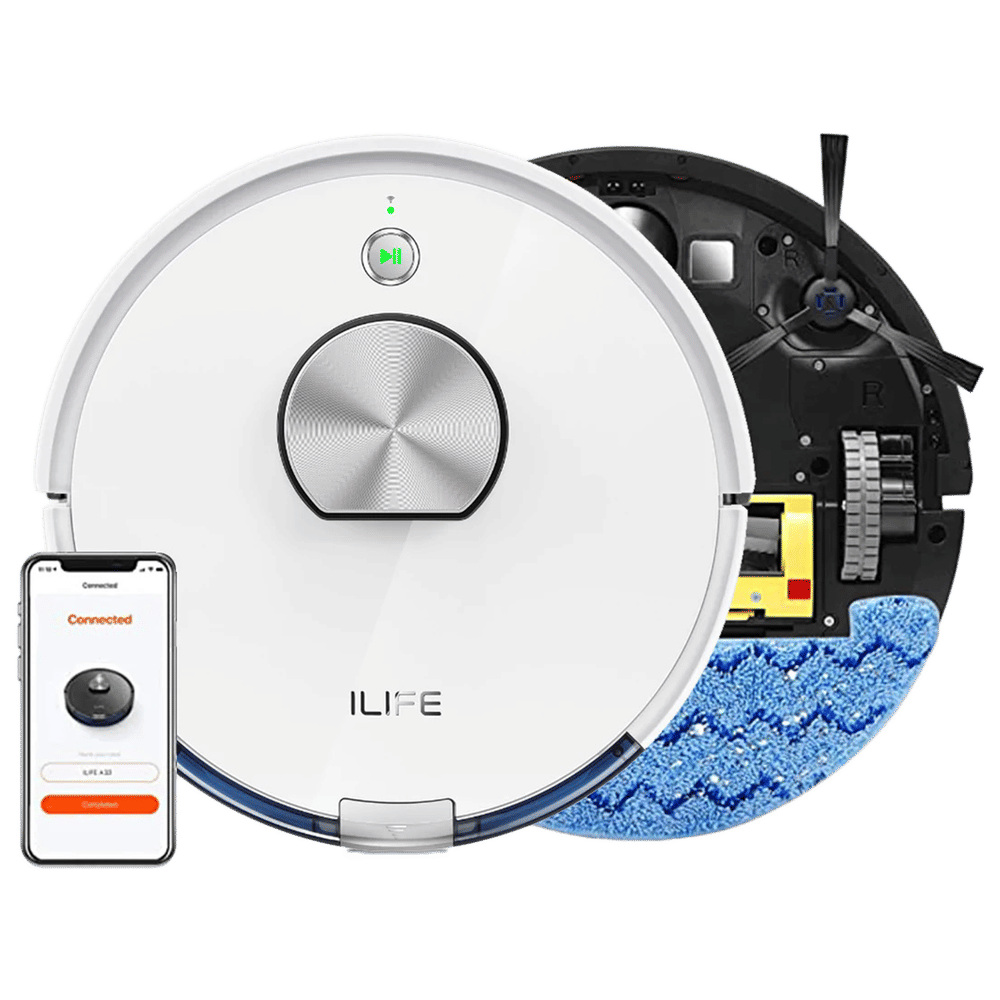 Buy ILIFE L100 22 Watts Robotic Vacuum Cleaner (0.45 Litres, 03A0IB